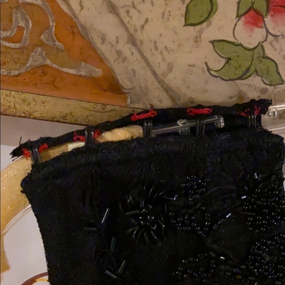 Black Gatsby styled beaded gown - Picture 4 of 6